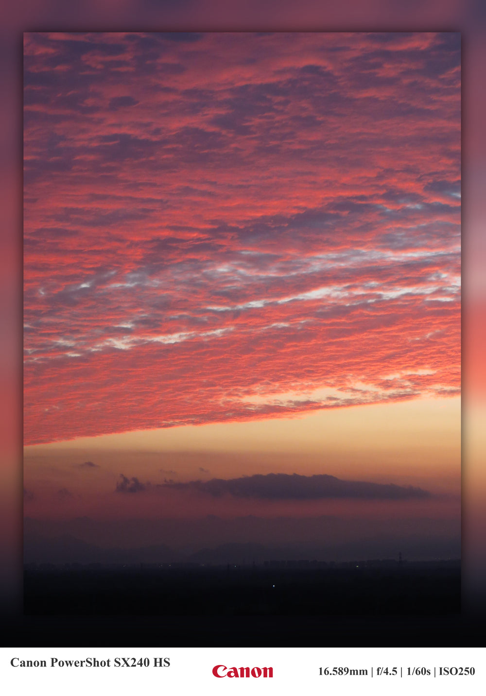 Shot on Canon SX240HS