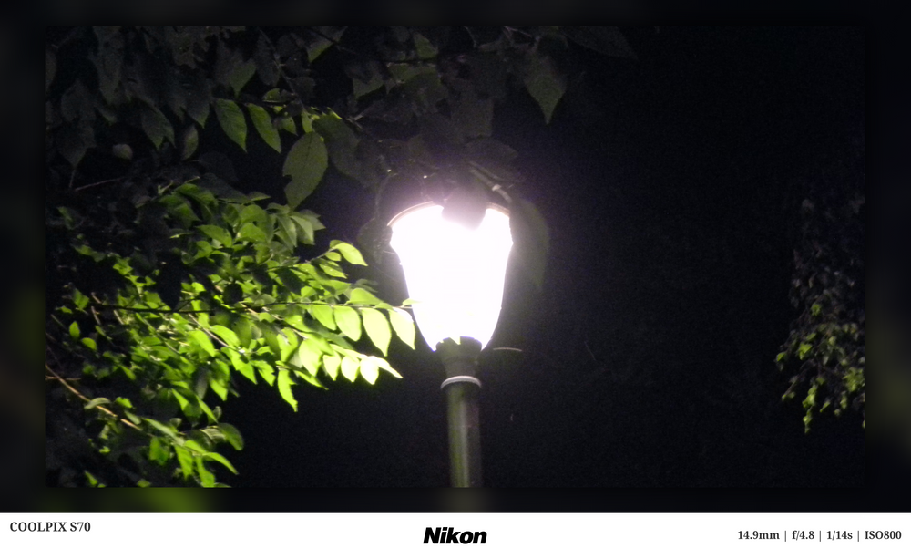 Shot on Nikon S70