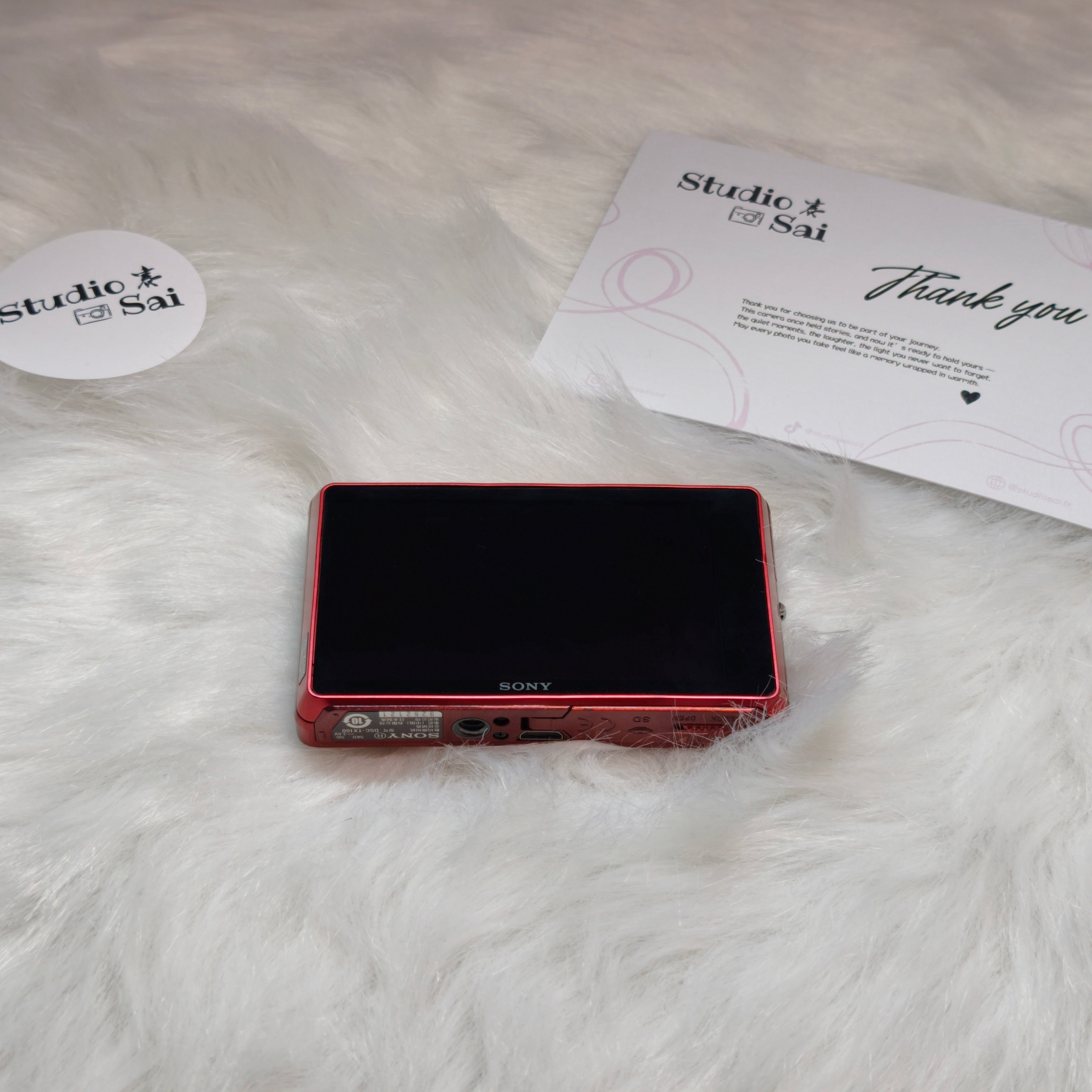 Sony TX-100 [Velvet Red]
