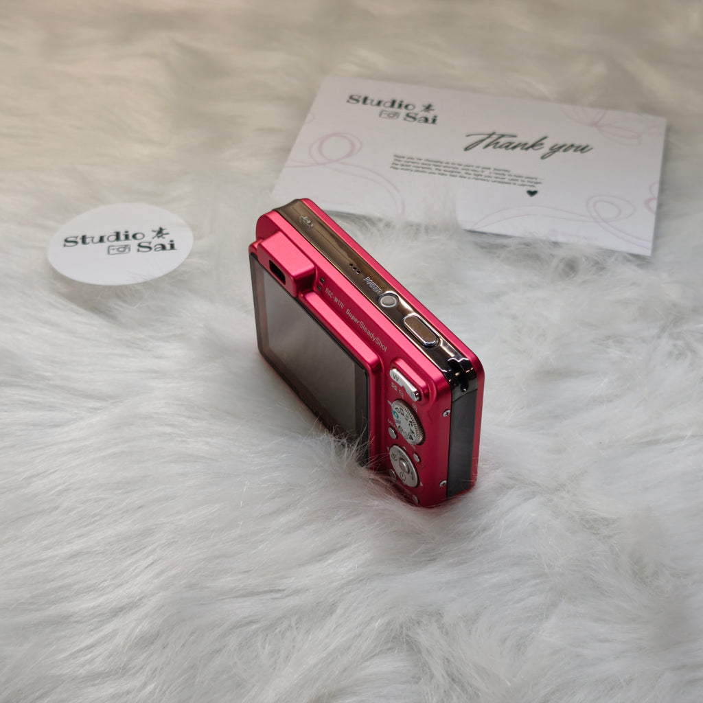 Sony DSC-W170 - [Ruby Red]