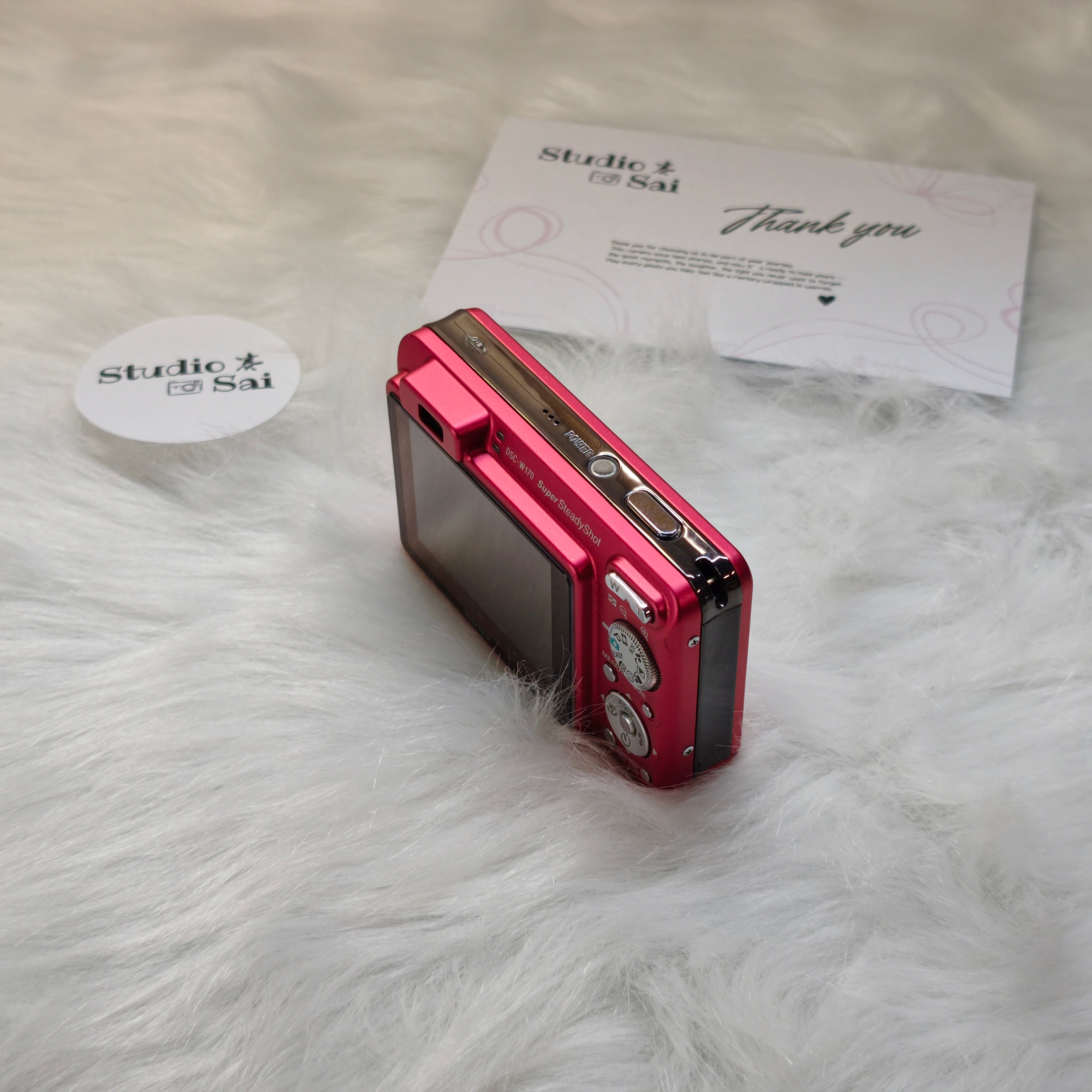 Sony DSC-W170 - [Ruby Red]