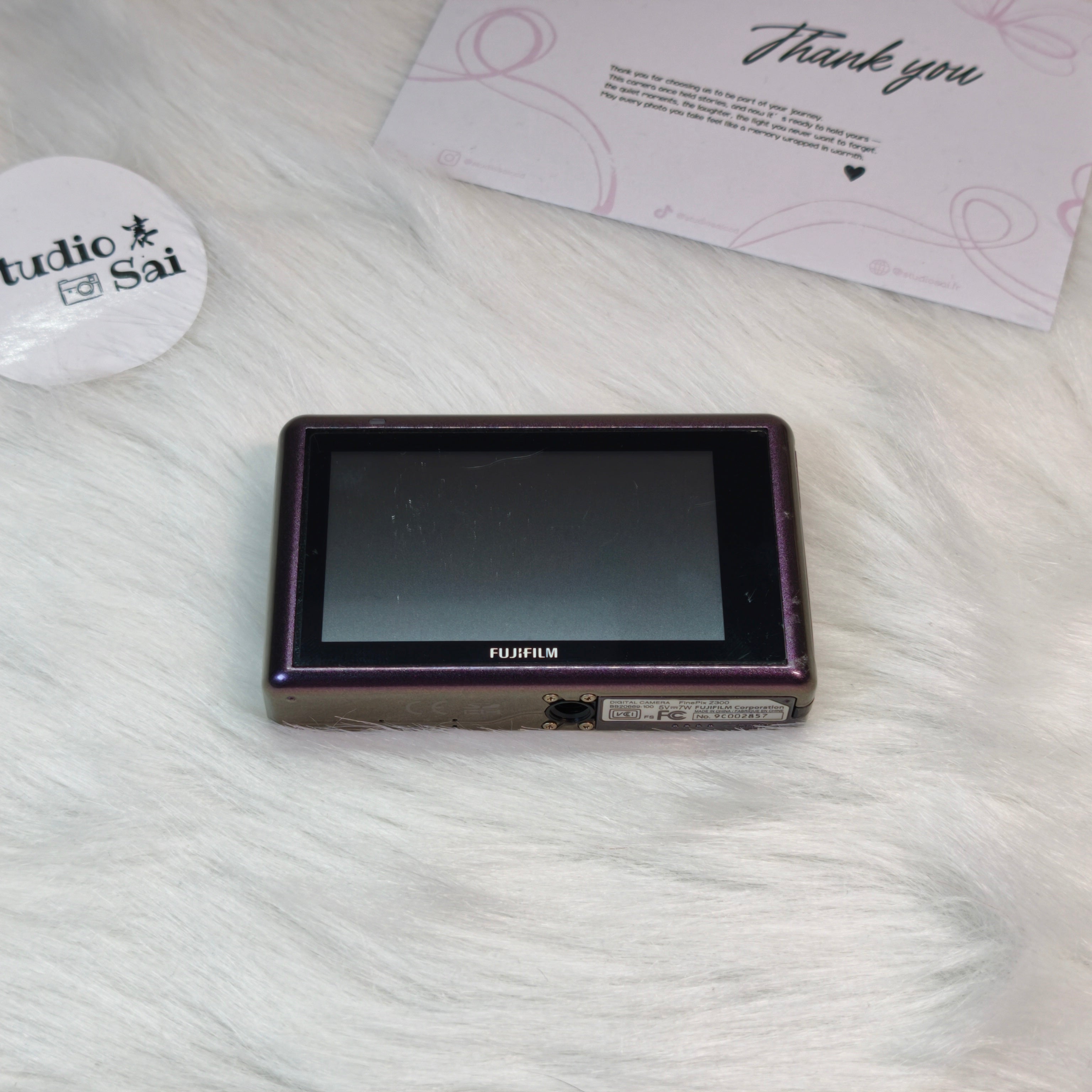 FUJIFILM FinePix Z300 パープル Fujifilm Finepix Z300 Purple — CCD Digicam | StudioSai
