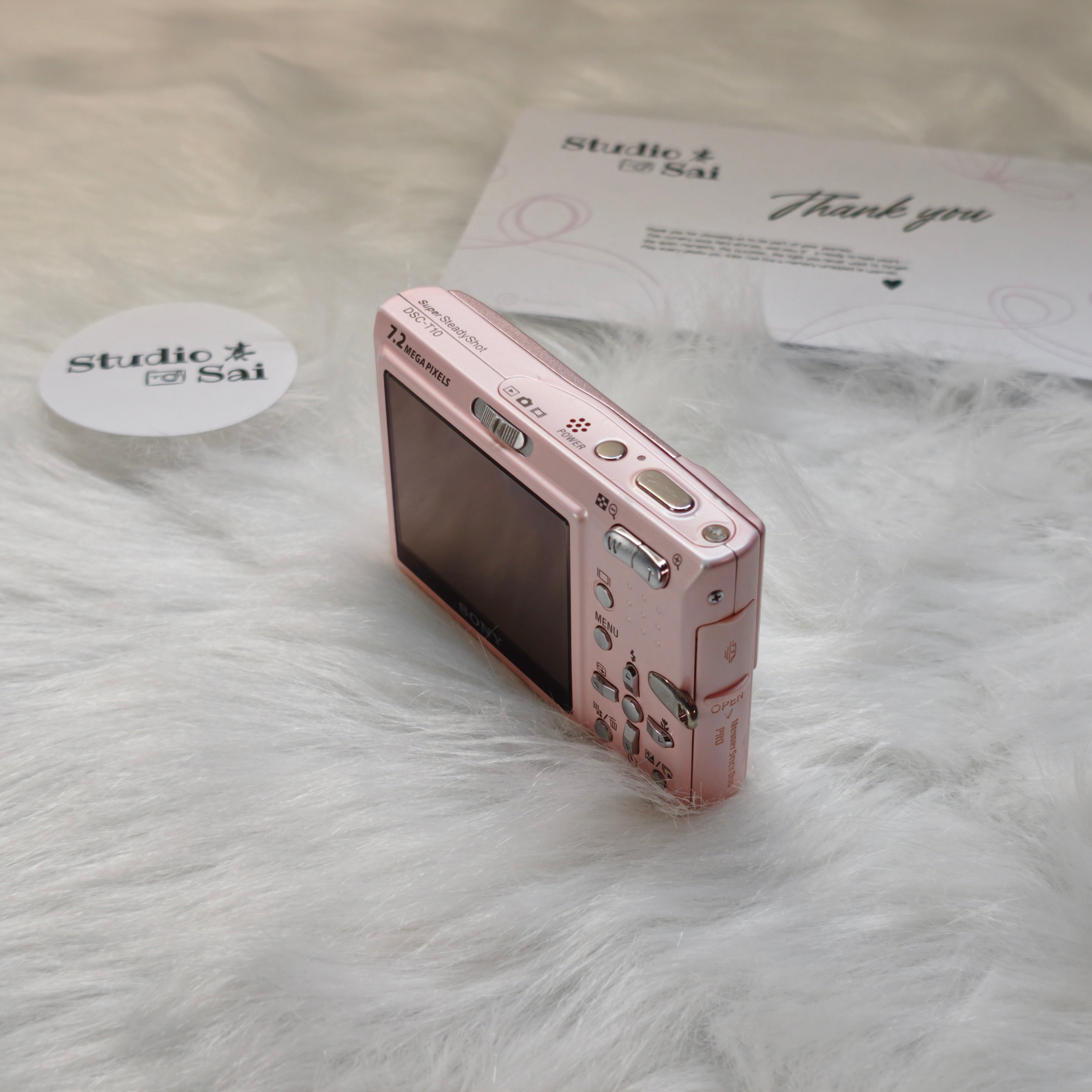 Sony DSC-T10 - [Blush Pink]