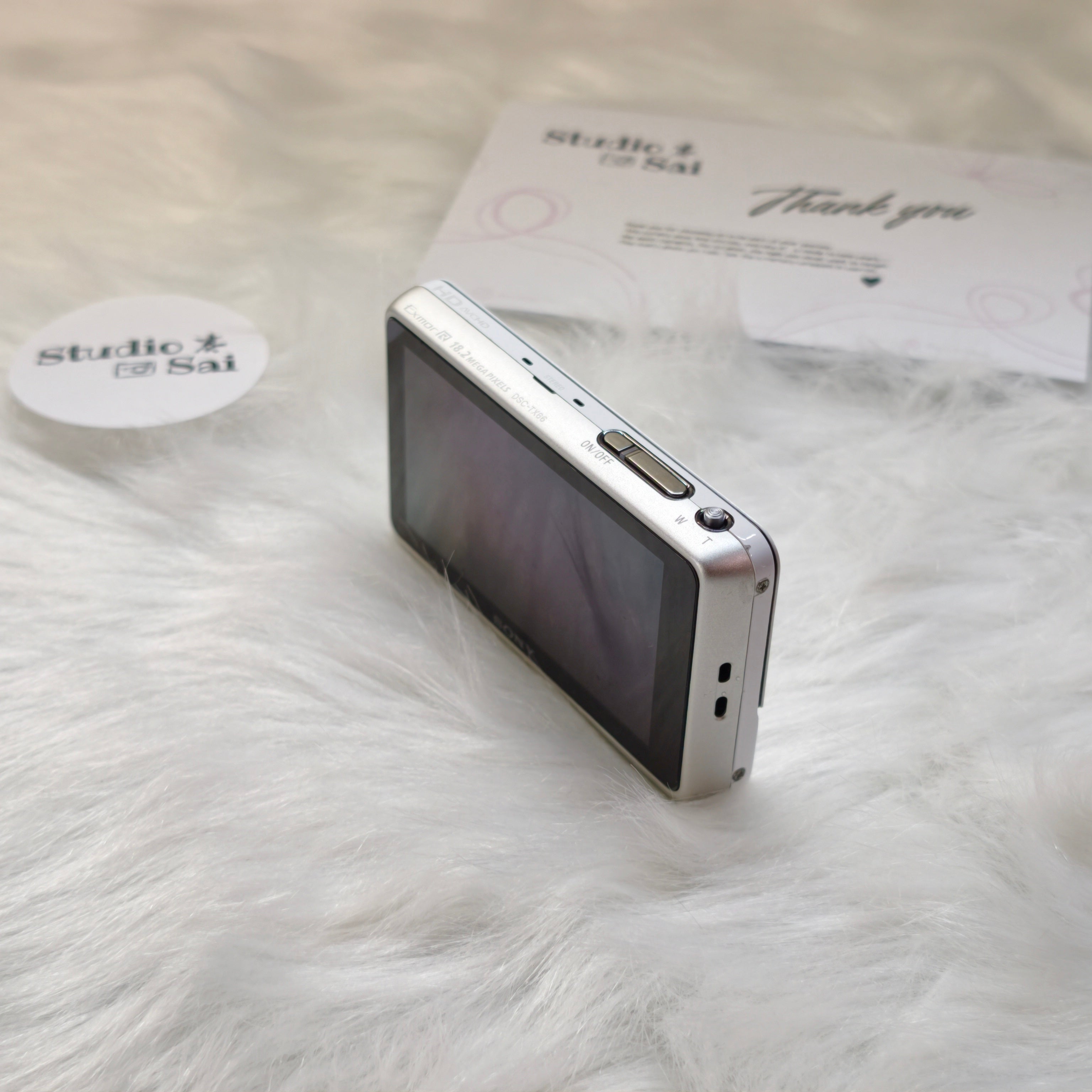 Sony DSC-TX66 - [Pearl White]