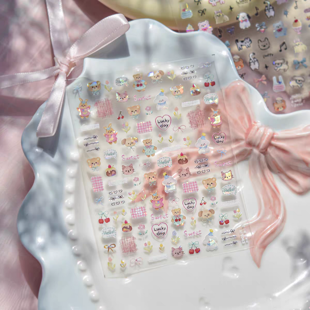Lucky Sticker Bag (8 Sheets) · Sai Surprise Sticker Pack