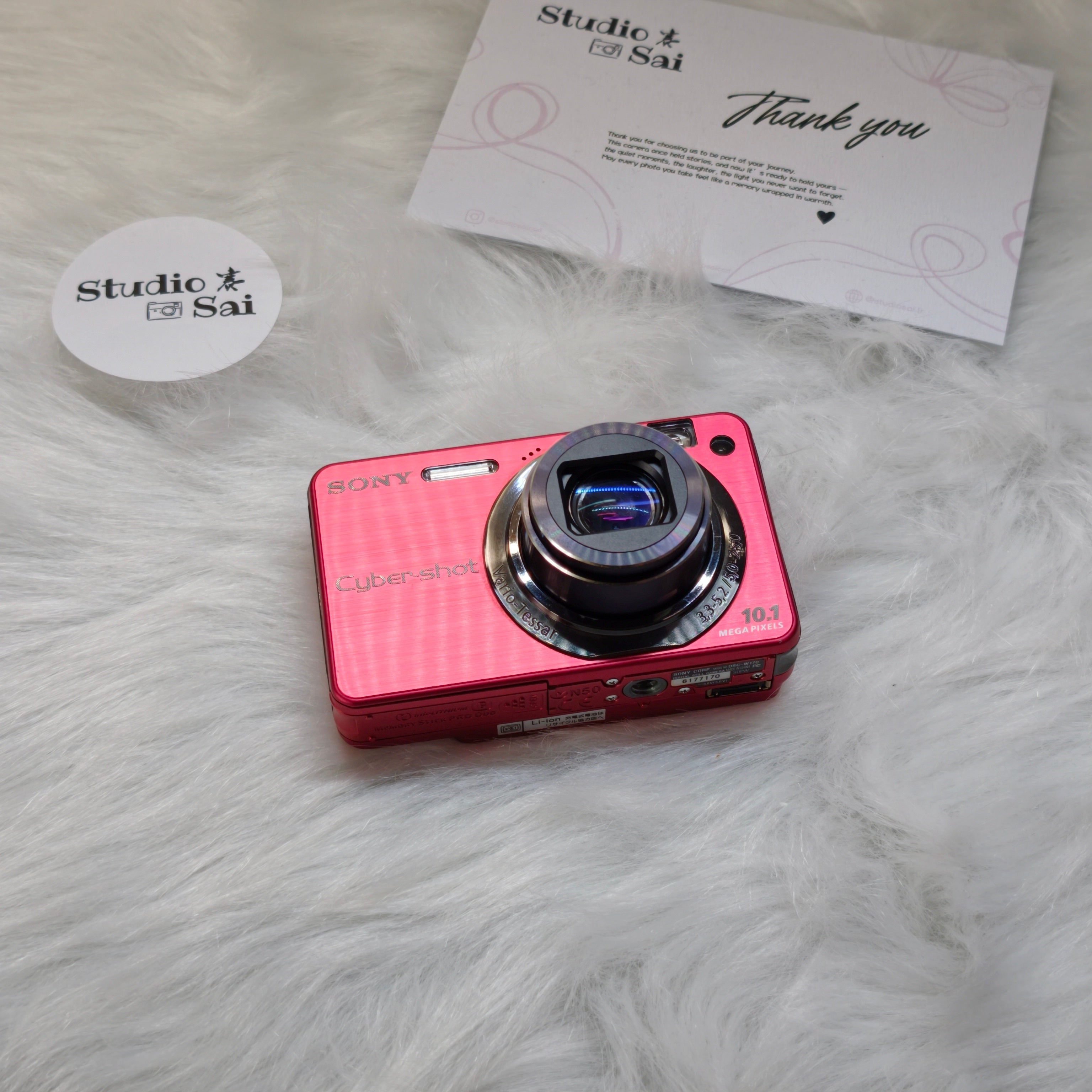 Sony DSC-W170 - [Ruby Red]