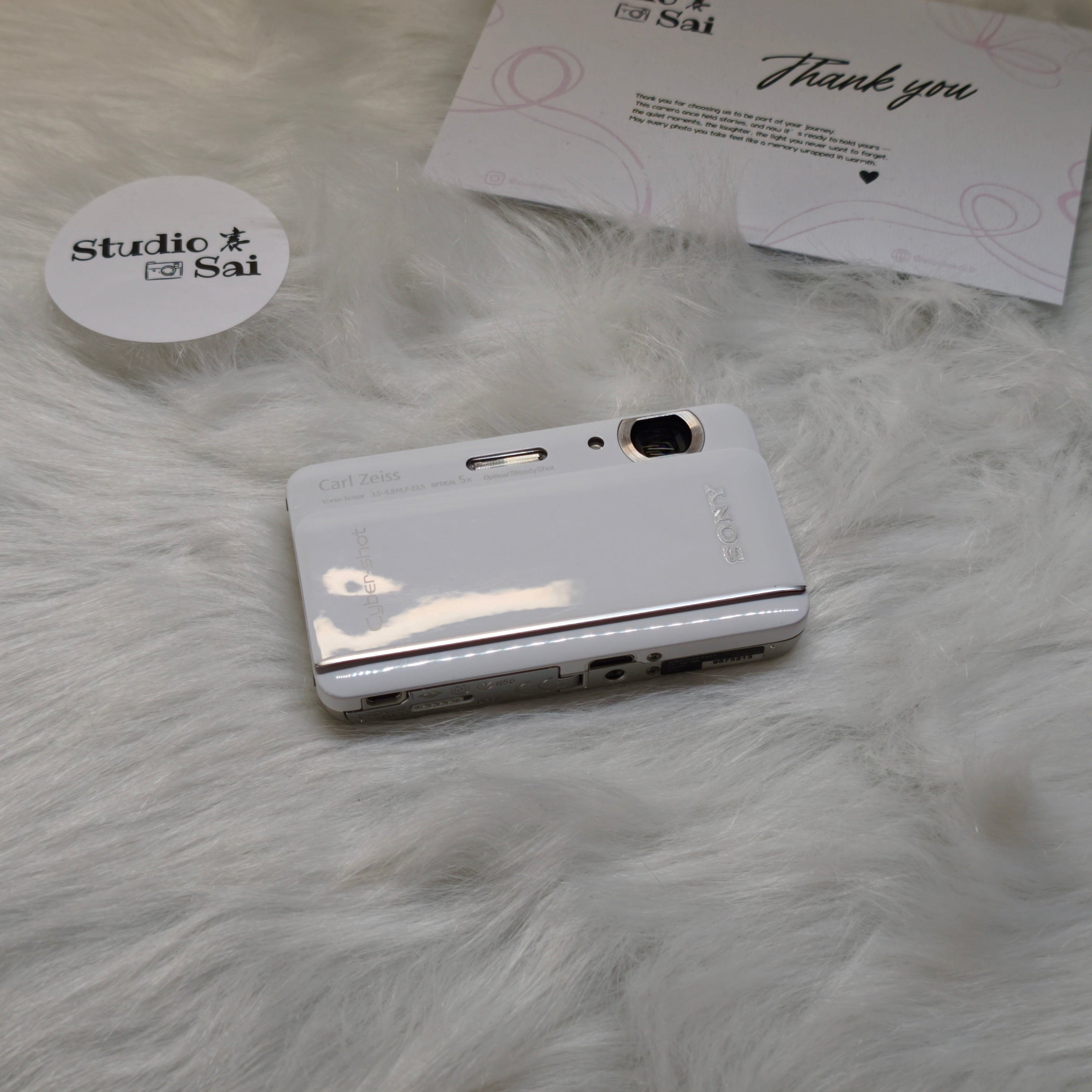 Sony DSC-TX66 - [Pearl White]
